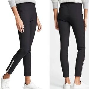Rag & Bone Simone pant black with white ankle zipper